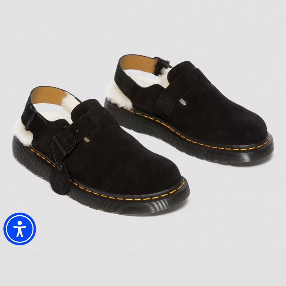 Dr. Martens Jorge Shearling Slingback Mule - Picture 9 of 9